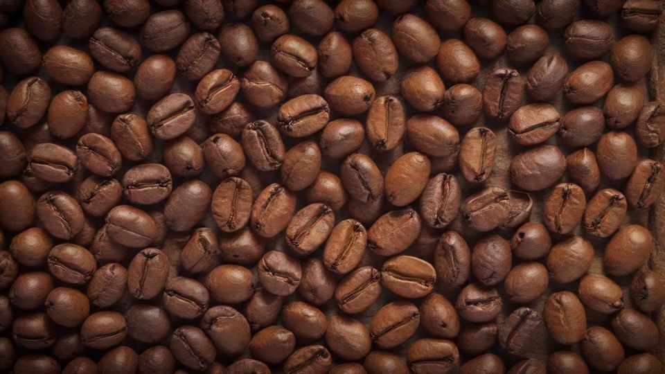 苦味の少ないコーヒー豆のイラスト